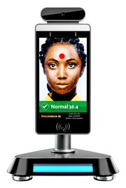 AX1 Body Temperature Scanning | Fully-Automated AI Fever Detection System Desktop Stand